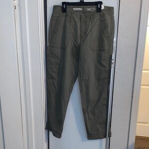 Sonoma Women's Olive Green Capris
